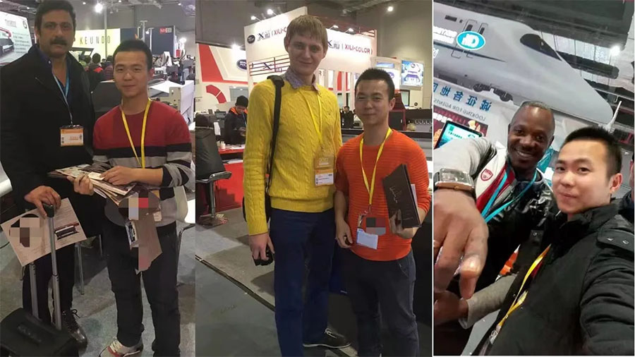 Exposición de impresión y embalaje de cabezales de impresión Roland